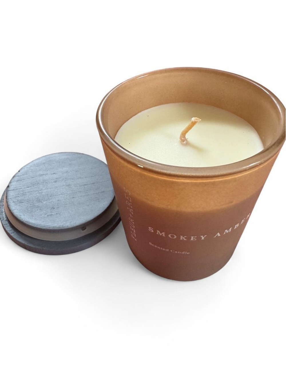Fleur + Ares Smokey Amber Scented Candle